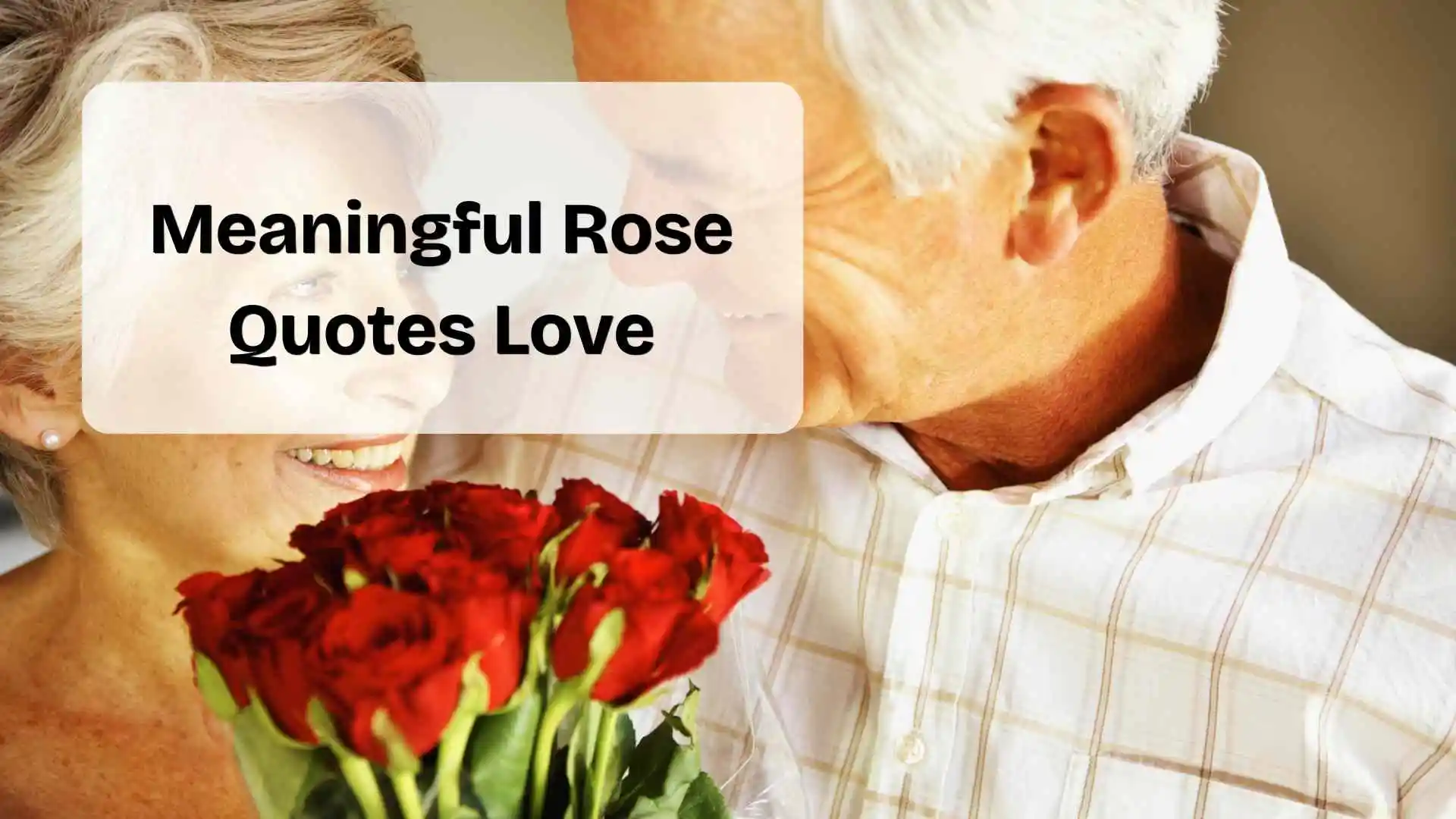 meaningful rose quotes love