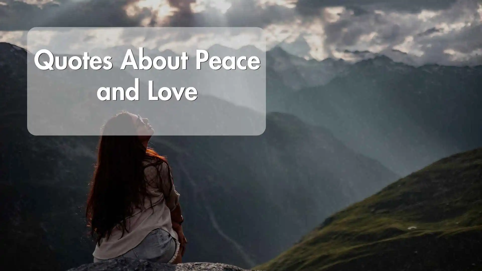 quotes about peace and love