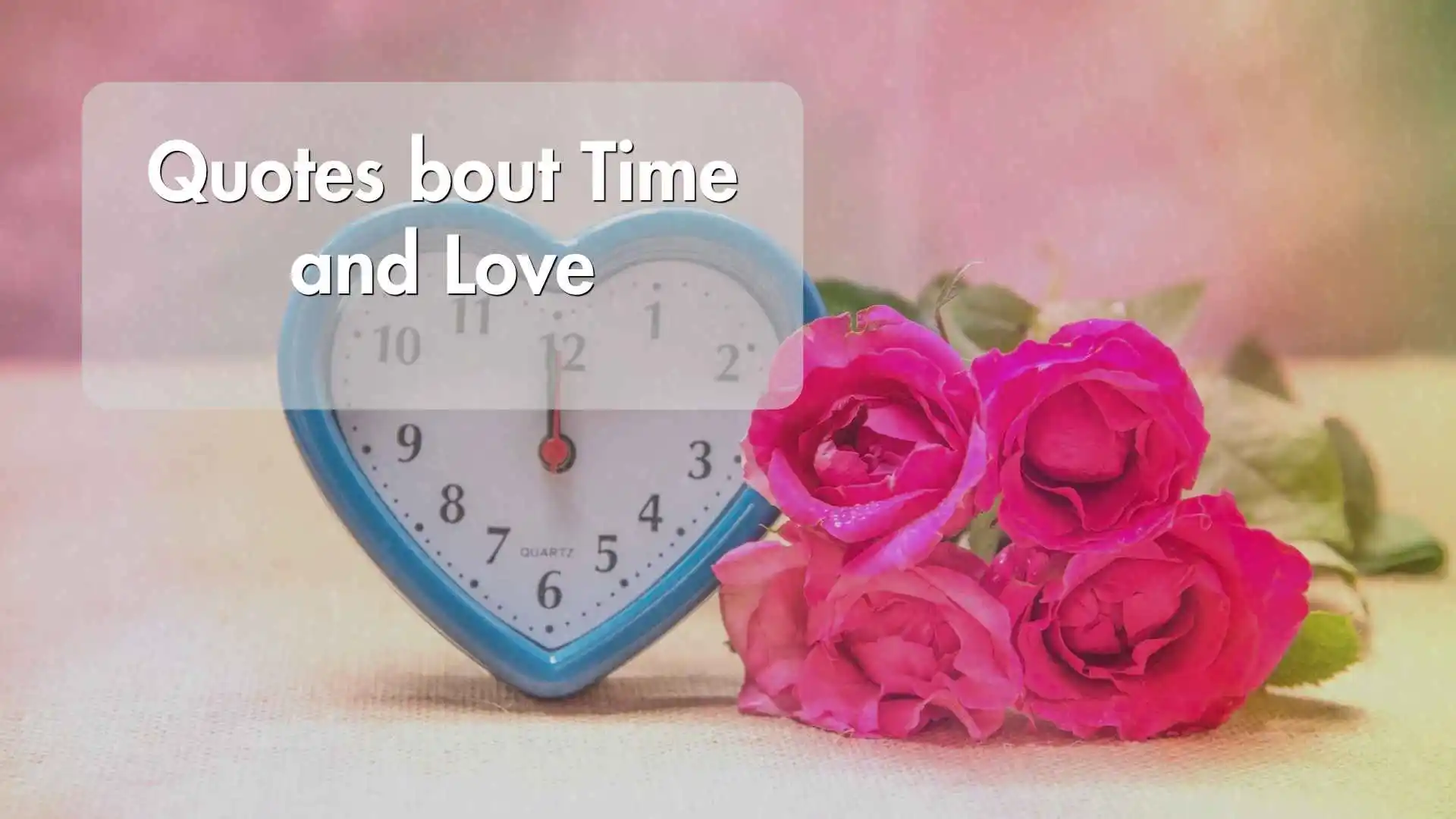 quotes about time and love