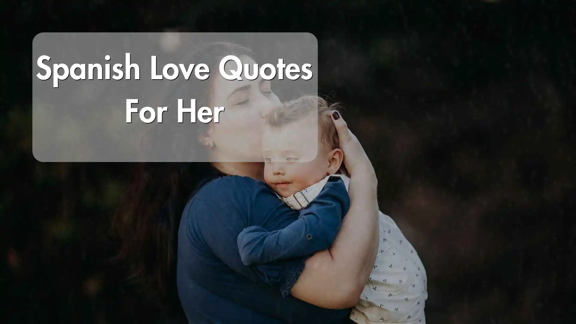 spanish love quotes for her