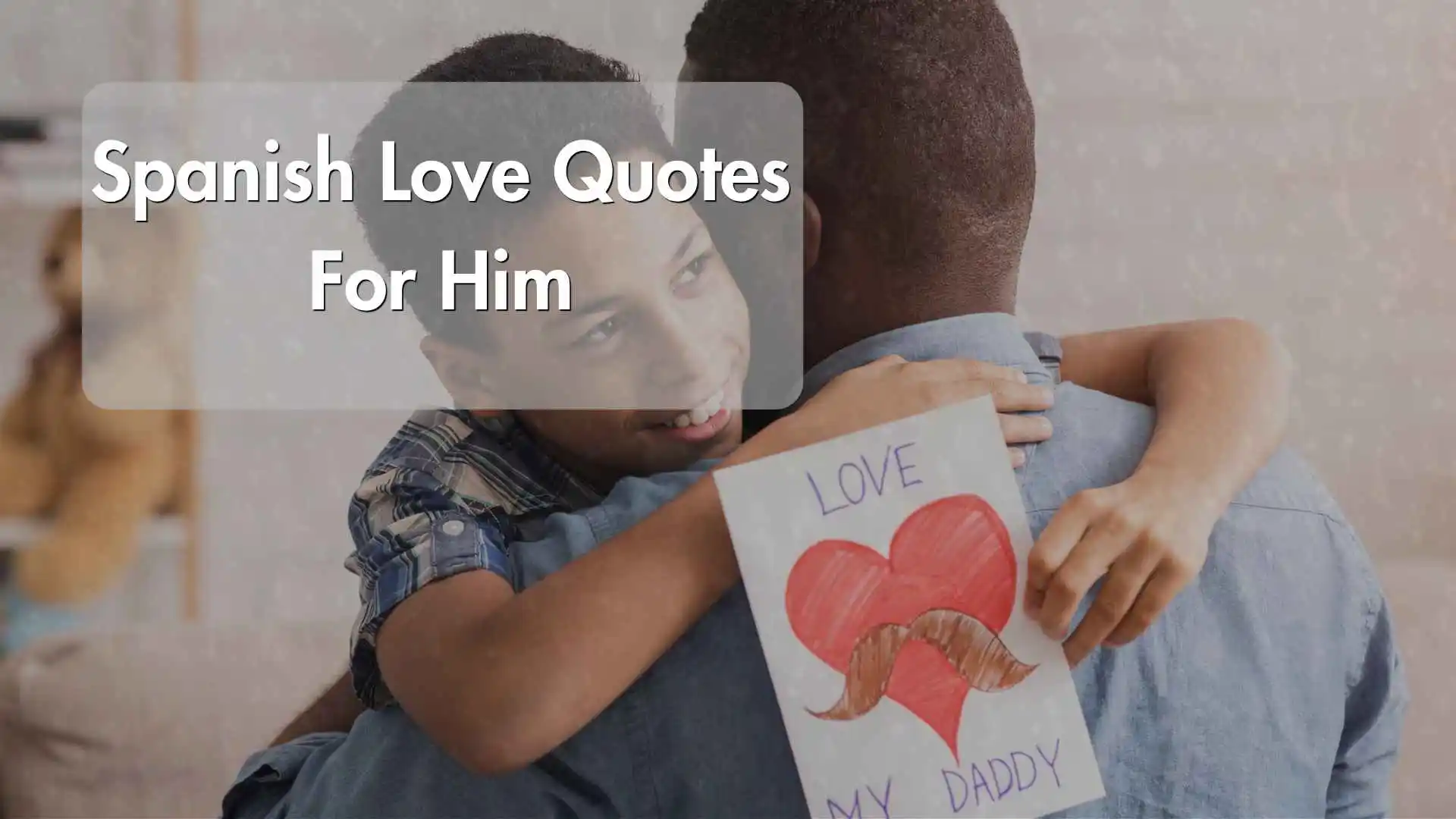 spanish love quotes for him