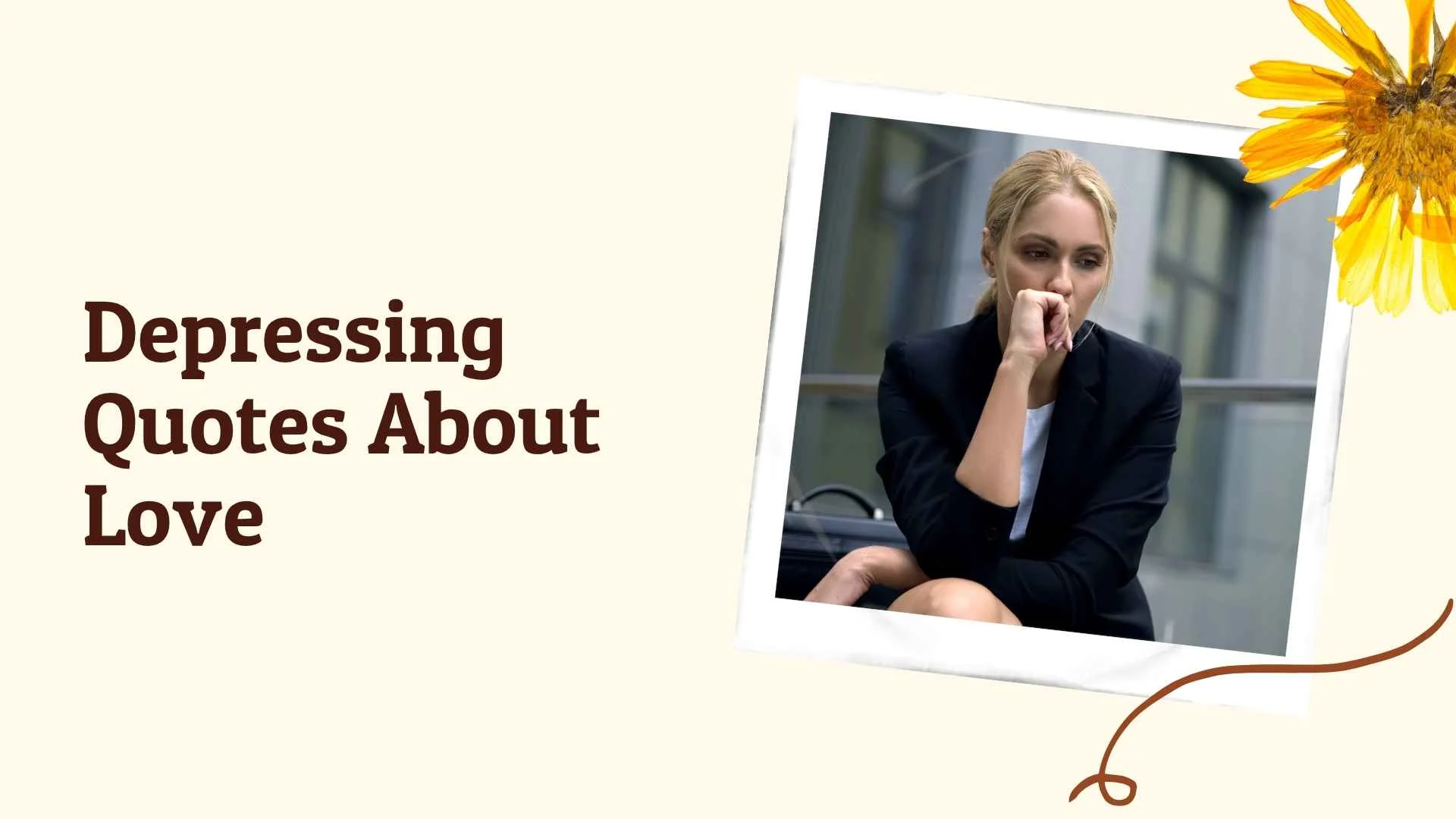 depressing quotes about love