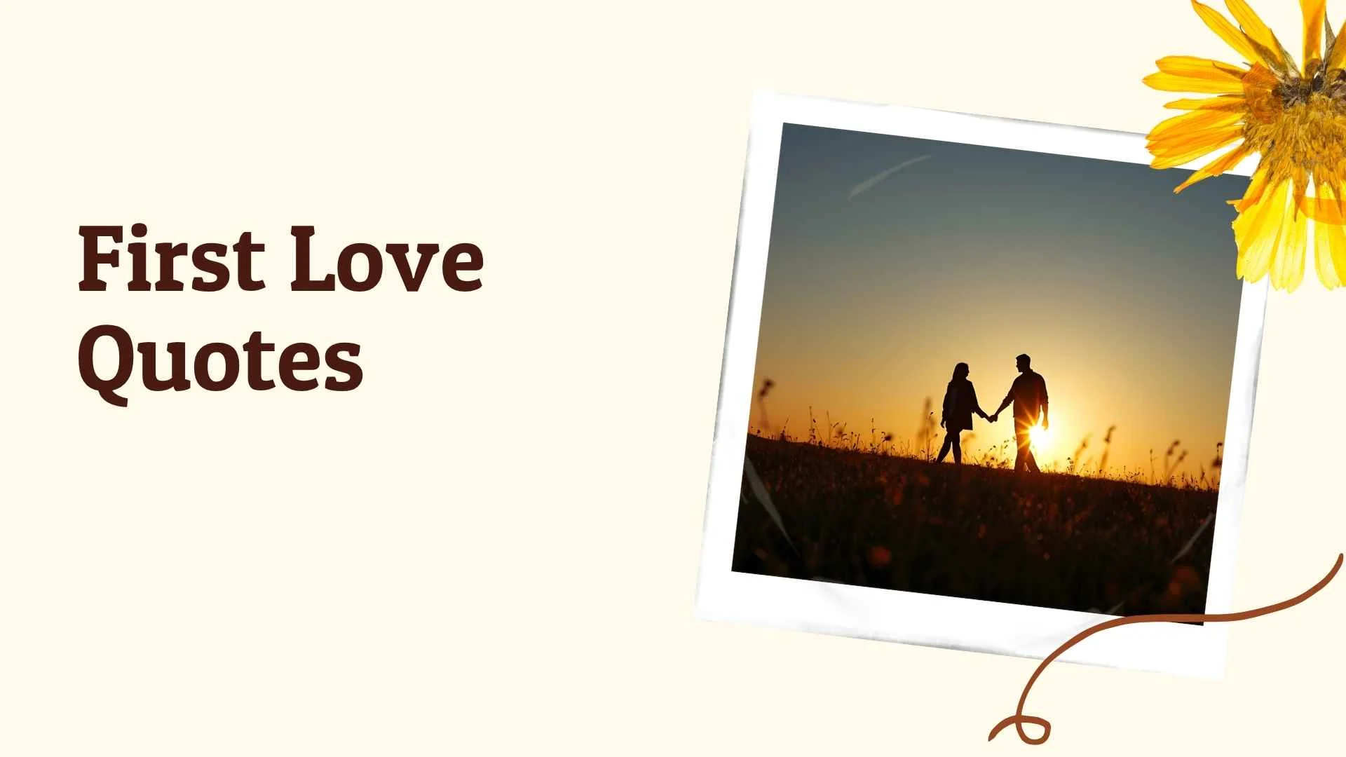first love quotes