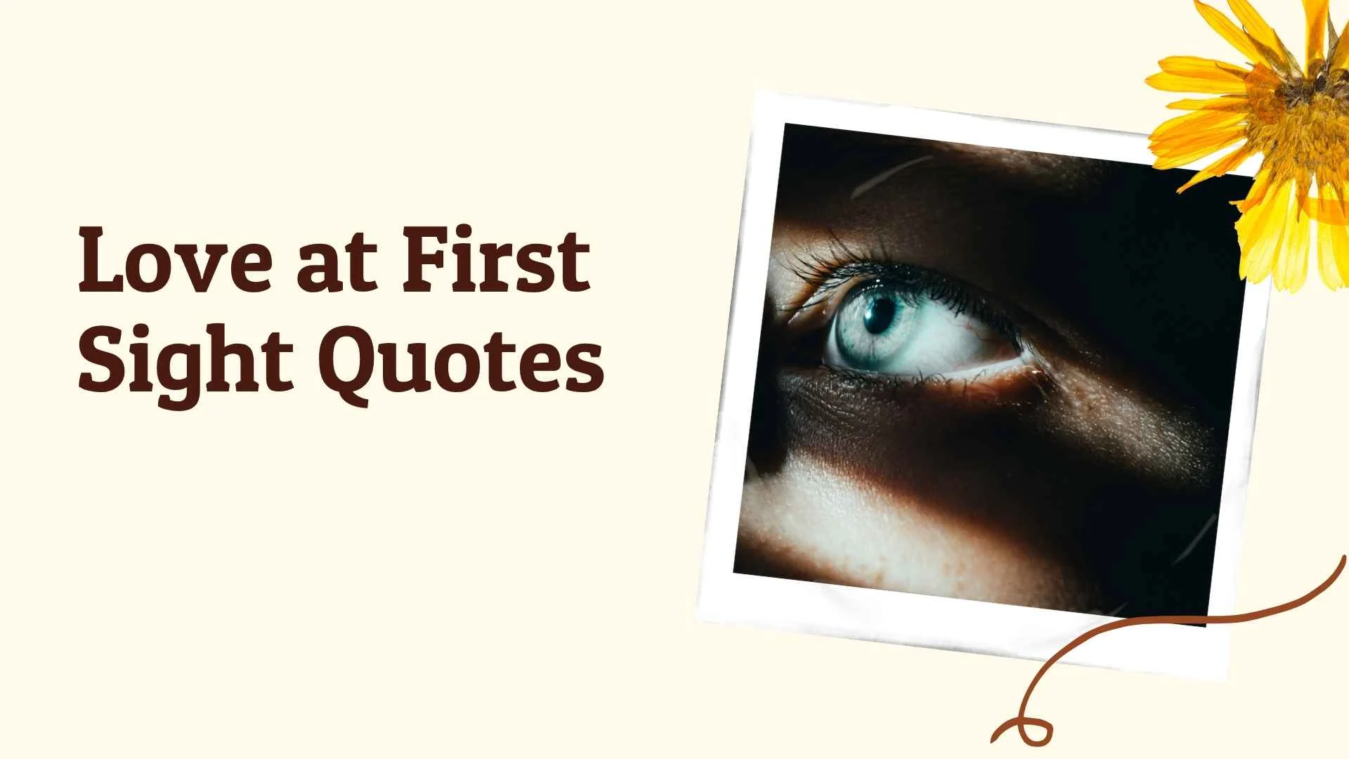 love at first sight quotes