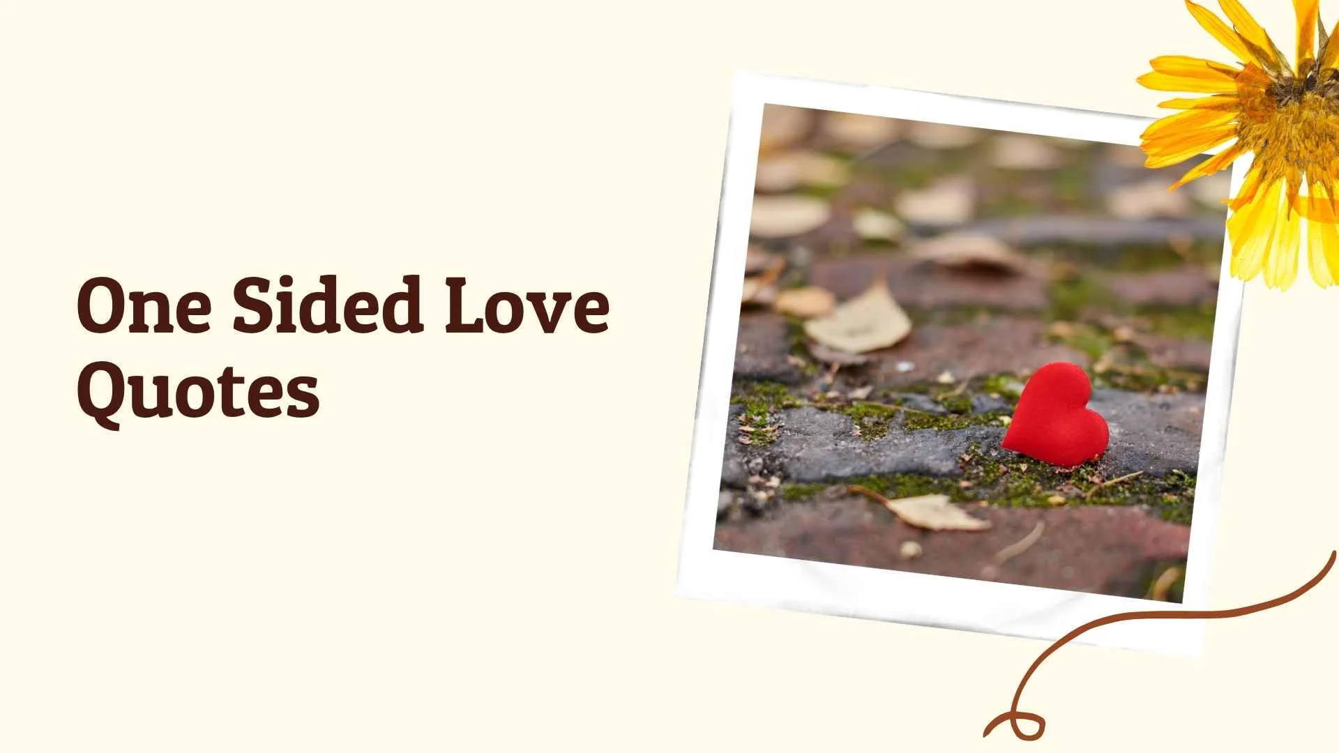 one sided love quotes